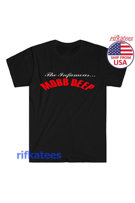 The Infamous Mobb Deep Men's Black T-Shirt Size S to 5XL