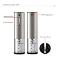 thumbnail image 4 of Mistaha Electric Bottle Opener professional, LED Indicator Light Opener, Stainless Steel Auto Corkscrew with USB Charging(Red), 4 of 8