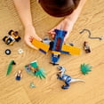 thumbnail image 6 of LEGO Jurassic World Velociraptor: Biplane Rescue Mission 75942 Dinosaur Building Set for Preschool Kids (101 Pieces), 6 of 7