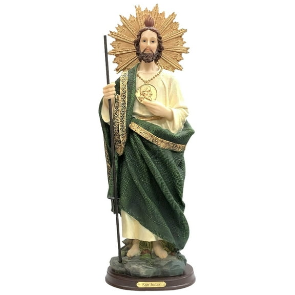 16" St. Jude of Thaddeus Statue Figurine Religious Gift Art San Judas Tadeo Estatua Figura