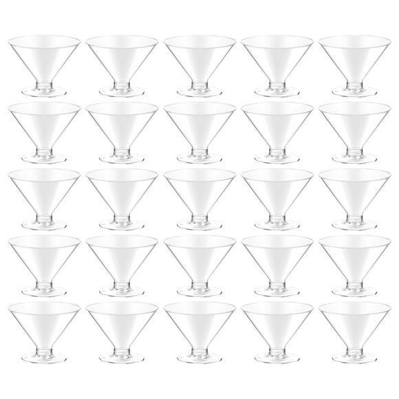 Gobelets en Plastique Jetables 5 Oz, Verres à Cocktail Transparents pour Fêtes, Verres à Shooter en Plastique de Qualité Alimentaire, Gobelets Réutilisables Empilables pour BBQ, Mariage, Buffet
