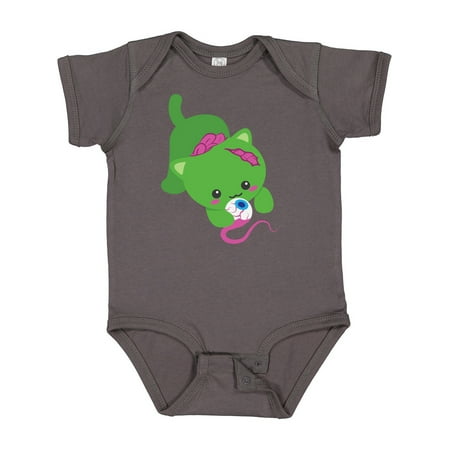 

Inktastic Zombie Cat Gift Baby Boy or Baby Girl Bodysuit