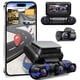 thumbnail image 3 of Cámara Dash 4Lens ABS 2K1080P Grabador Coche DVR Soporte Teléfono WIFI G-PS Track G-Sensor Speravity, 3 of 6