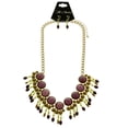 thumbnail image 2 of Mi Amore Necklace-Earring-Set Multicolor/Gold-Tone, 2 of 3