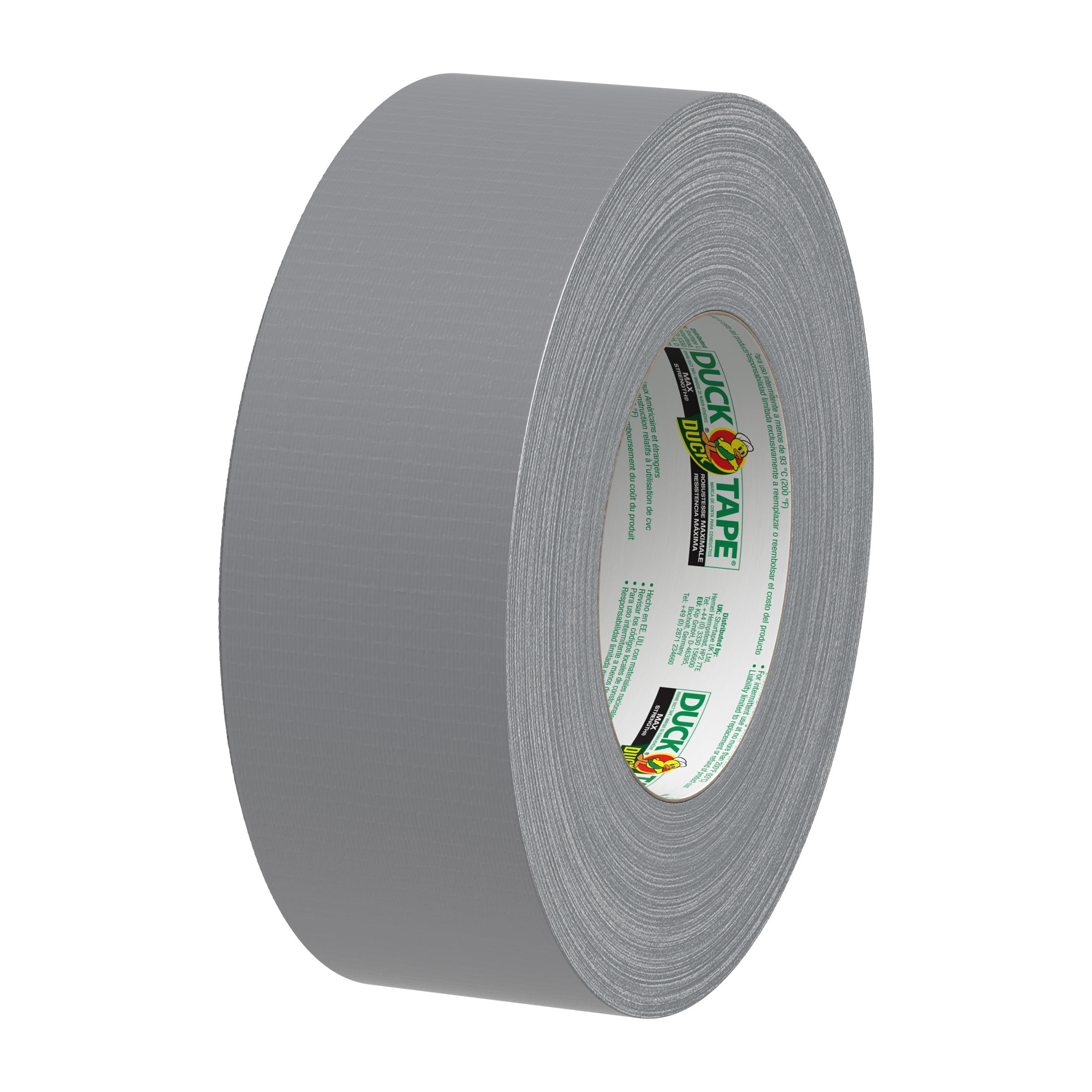 (2 pack) Duck Max Strength Brand Duct Tape, 1.88 in. x 40 yd., Silver
