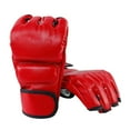 thumbnail image 5 of amleso Boxing Gloves Hands Protection Sport Mittens for Fitness Sparring Karate Fightin Red, 5 of 9