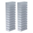 thumbnail image 2 of 2Pcs Aluminium Radiateur Refroidisseur Module Fendue Radiateur de Refroidissement CPU 120mmx40mmx20mm avec Adhésif, 2 of 14