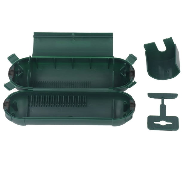 Cubierta De Seguridad Para Cable De Extensión Para Exteriores, ABS, Multifuncional, Doble