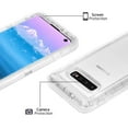 thumbnail image 3 of Mignova Galaxy S10 case,Transparent Hybrid Shockproof Heavy Duty Protection Rubber Silicone + Hard PC Cover Defender for Samsung Galaxy S10 6.1 inch Released(Clear), 3 of 4