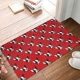thumbnail image 4 of Uemuo Bulldog Red Printed Door Mat Indoor Doormat 16"x24",Front Back Door Mats Non Slip Entrance Rugs,Inside Doormats for Entryway, 4 of 9