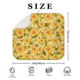 thumbnail image 4 of Sunflower Design Microfiber Dish Drying Mat for Kitchen Counter, Absorbent Drainer Pad for Dishes, Foldable Rack Mat, 16x18 Inch, 4 of 7