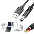 thumbnail image 2 of Essential USB to DC5V Charging Line USB to DC5V Power Cord for Household Electric Item Music Players, Facials Cleansers, 2 of 14