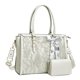 thumbnail image 1 of Bolsa MOSISO para portátil, piel sintética, 15.6 a 16 pulgadas, para mujer, color beige, 1 of 7