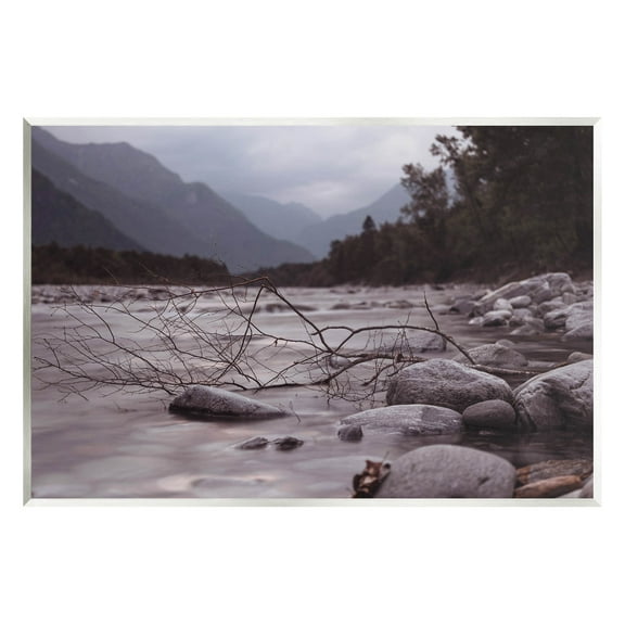 Stupell Industries Woodland Nature Mountain Creek Photograph Unframed Art Print Wall Art, Design by Lil' Rue