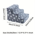 thumbnail image 5 of 3/4 Pets Steps Foam Dogs Secure Stairs Ramps Non-Slip Pets Star Steps for Protect Older Dogs Pets with Joint Pain Sofa Bed Ladde,3M pink, 5 of 5