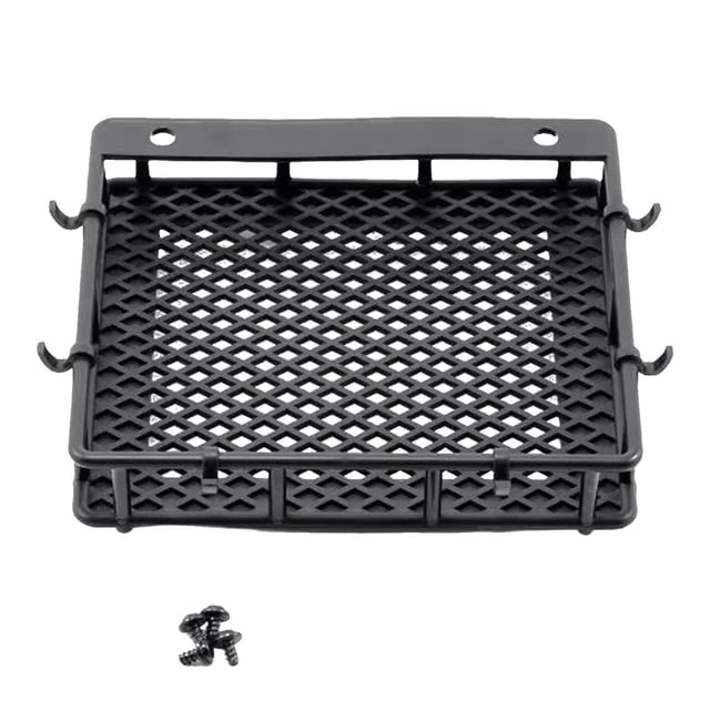 Yinanstore RC Voiture Toit Rack Bagages Rack Simulation Mises à Jour DIY pour 1:10 RC Crawler Modèle de Voiture Jouet Télécommande Voiture Hobby Remplacements