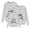 Grey_001, variant on Matching Family Christmas Sweatshirts Printed O Neck Velvet Long Sleeve Pullover Sweatshirt Holiday Tops