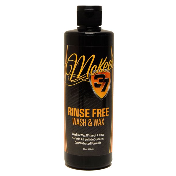 McKee's 37 Rinse Free Wash & Wax 16 oz.