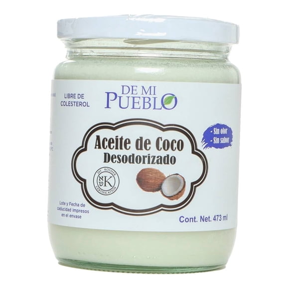Aceite De mi Pueblo de coco desodorizado 473 ml