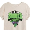 thumbnail image 3 of Marvel Hulk - Bruce Banner - Women's Oversized Graphic T-Shirt, 3 of 5