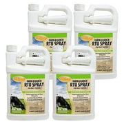 Country Vet Farm and Ranch RTU Spray Insect Control - 1 Gallon (Case of 4) 345292CVA - Kills Flies, gnats and Mosquitos