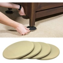 Namzi Round Furniture Sliders, 8 pcs Reusable Furniture Moving Pad, Furniture Glider Mover for Quickly and Easily Moving Heavy Furniture on the Floor Carpet Surface