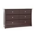 thumbnail image 1 of Storkcraft Crescent 6-Drawer Double Dresser, 1 of 8