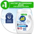 thumbnail image 3 of (2 pack) all Free Clear Mighty Pacs, 60 Count, 3 of 12