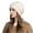 Beige, variant on Women's Knit Beanie Warm Winter Hat Cute Acrylic Soft Fall Fashion Spring Cozy Date Night Beanie Hat Pink One Size