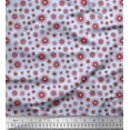 thumbnail image 1 of Soimoi Cotton Poplin Fabric Artistic Floral Decor Fabric Printed Yard 42 Inch Wide, 1 of 3