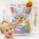 thumbnail image 4 of Bolsa de almacenamiento de juguetes de malla de baño de 33 * 45 cm 3 bolsas organizadoras de cestas de ventosa de celosía pequeña 1 grande Noticed JJ9271-00, 4 of 6