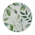 thumbnail image 2 of ARISTURING Spring Sage Green Tablecloth Round Watercolor Eucalyptus Floral Table Cover Water Resistant Washable Polyester Circle Table Cloth for Kitchen Dining Indoor Outdoor Table Decor White, 2 of 7
