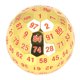 thumbnail image 4 of Dados De 100 Caras, Poliédricos Fáciles De Leer, 5 Cm De Diámetro, Resistentes Al Desgaste, Dados De Metal D100 Con Bolsa De Terciopelo Para Mayores De 14 Años ANGGREK Otros, 4 of 8