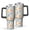 Pioneer Flower Floral-1, variant on 40oz Pioneer Flower Floral Print Pattern Insulated Tumbler with Handle, BPA-Free Leak Proof Lid and Straws, Double Wall Vacuum, Hot 12h/Cold 34h