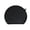 Black, variant on Semi Circular Kitchen Cutting Board, Food Safe Plastic Chopping Board, Wear Resistant Kitchen Prep Tool, Space Saving Countertop Board, Double Sided Kitchen Utensil for Home Cooking Slicing Dicing