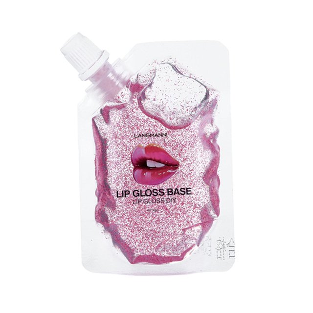 Maquillaje Cosméticos Lip Gloss Base Essence No Pegajoso DIY Making 50ml Pink Sunnimix base de brillo de labios