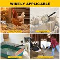 thumbnail image 7 of Chicken Poop Scooper, NOGIS 3 in 1 Litter Scooper (22.4-41.9inch) Stainless Steel Handle,Adjustable Poop Scooper for Chicken Coop, Multifunctional Litter Sifting Shovel,Chicken Coop Accessories, 7 of 7