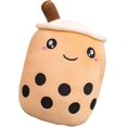 thumbnail image 2 of Peluches de animales de peluche, divertidos muñecos de peluche, muñeco de trapo con forma de té de burbujas, relleno de leche y taza de té de 24 cm, 2 of 5