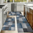 thumbnail image 6 of Floor Rugs Sets 3 Piece with Runner, Farmhouse Kitchen Rugs and Mats Non Skid Washable Runner Rug for Kitchen Sink Laundry, 6 of 12