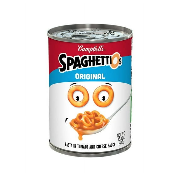 Pack of 2 SpaghettiOs Original Canned Pasta, 15.8 oz Can