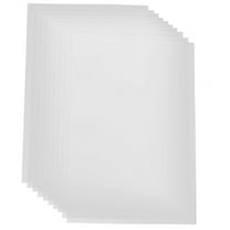 Worgeous Heat Shrink Film Plastic Translucent 10Pcs