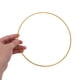 thumbnail image 5 of BEADCEST 10Ud Aro Metálico Dorado Para Manualidades Aro Macramé Para Boho, 5 of 7