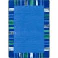 thumbnail image 2 of Seeing Stripes 5'4" x 7'8" Area Rug In Color Seaglass-Color:SeaGlass,Material:Nylon, 2 of 2