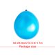 thumbnail image 4 of Inteprter 1 bolsa de globos de fiesta, útil, práctico, decorativo, conveniente, pequeñas decoraciones de cumpleaños, espesar, útil, adorno de boda Kits de decoración para fiestas Azul oscuro Inteprter HA059432-04, 4 of 6