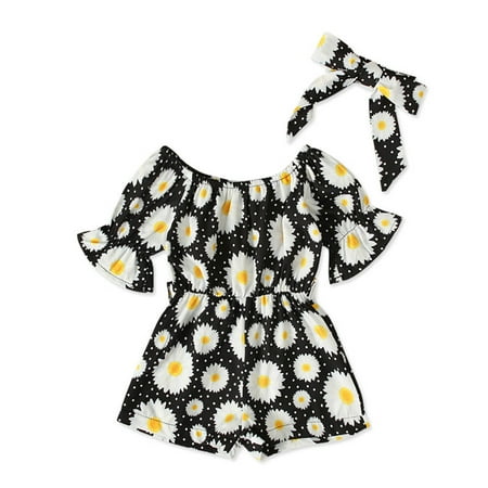 

Sngxgn Girl Clothes Set 2 Piece Outfits Fashion Square Collar Puff Sleeve Crop Top Drawstring Pocket Shorts for Summer2Piece Outfits For Girls White 18-24 Months