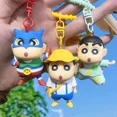 thumbnail image 2 of Llavero con colgante de Crayon Shin-chan con travestismo, figura de dibujos animados, adornos colgantes para hombres y mujeres, colección de modelos de regalo, 2 of 5