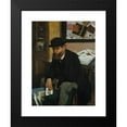 thumbnail image 2 of Edgar Degas 15x18 Black Modern Framed Museum Art Print Titled - The Collector of Prints (1866), 2 of 5
