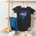 thumbnail image 4 of NASA Santa Claus Christmas Sleigh Romper Boys or Girls Infant Baby Brisco Brands 6M, 4 of 6