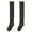 Dark Gray, variant on harmtty Winter socks 1 Pair Women Long Socks Solid Color Thigh High Stockings Autumn Winter Japanese Good Stretch Stockings for Daily Wear Coffee