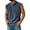 Blue, variant on Evdexr Men's Distressed Washed Sleeveless Tank Tops Henley Solid Muscle Polo Shirts V Neck Denim Beach Tops Lightweight Loose Fit Casual Tee Shirts Clothes Khaki M